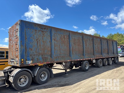 2007 Titan 53 Ft 5 Axle Scow Trailer