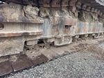 Undercarriage with Left Track Rollers