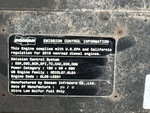 Engine with Emission Label