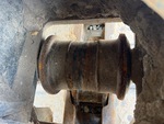 Undercarriage with Left Track Rollers