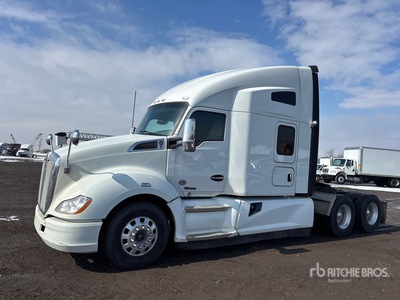 2019 Kenworth T680 6x4 T/A Sleeper Truck Tractor