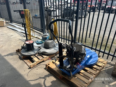 Quantity of (4) Walk-Behind ملمع الأرضيات