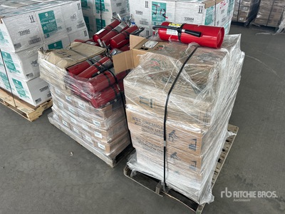 Quantity of (2) Pallets of طفاية حريق