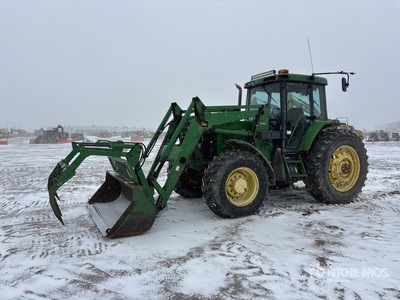 1997 John Deere 7410 4WD-tractor