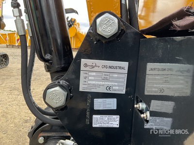 2026 CFG H12R Mini Excavator (Unused)