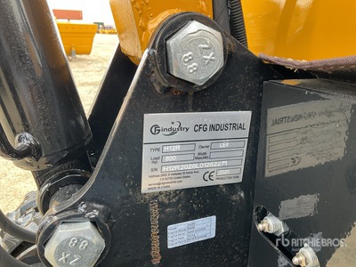 2026 CFG H12R Mini Excavator (Unused)