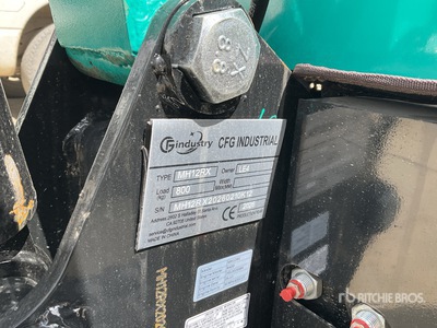 2026 CFG MH12RX Mini Excavator (Unused)