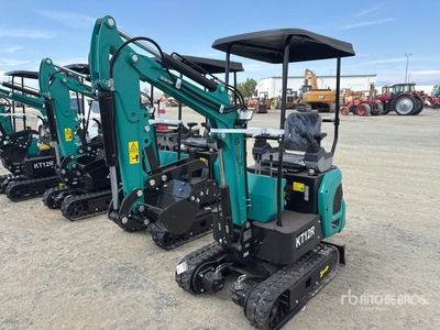 2026 CFG KT12R Mini Excavator (Unused)
