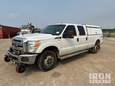 2016 Ford F-350 XLT 4x4 Crew Cab Hi-Rail Pick-up
