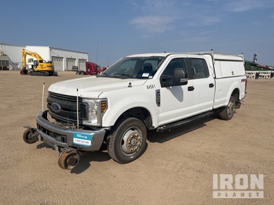 2018 Ford F350 XL 4x4 Crew Cab Hi-Rail Pickup