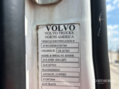 2022 Volvo VNL64T Tracteur Routier Couchette