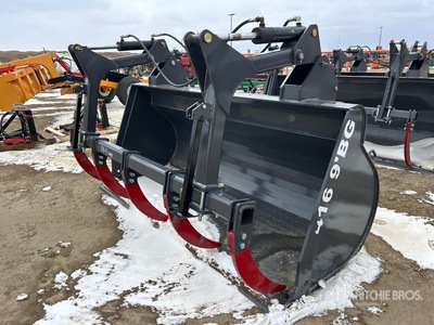 2026 Industrias America 4169BG 104 in Grapple Pala para Minicargadora