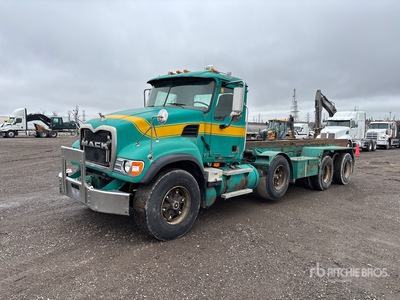 2003 Mack CV713 8x4 Roll-Off Truck