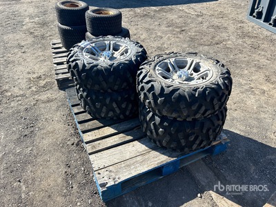 Quantity of (4) Maxxis Bighorn (2) AT26 X 9R14, (2) AT26 X 11R14 Pneumatici