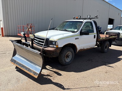 2003 Ford F-350 XL 4x4 Platte vrachtwagen