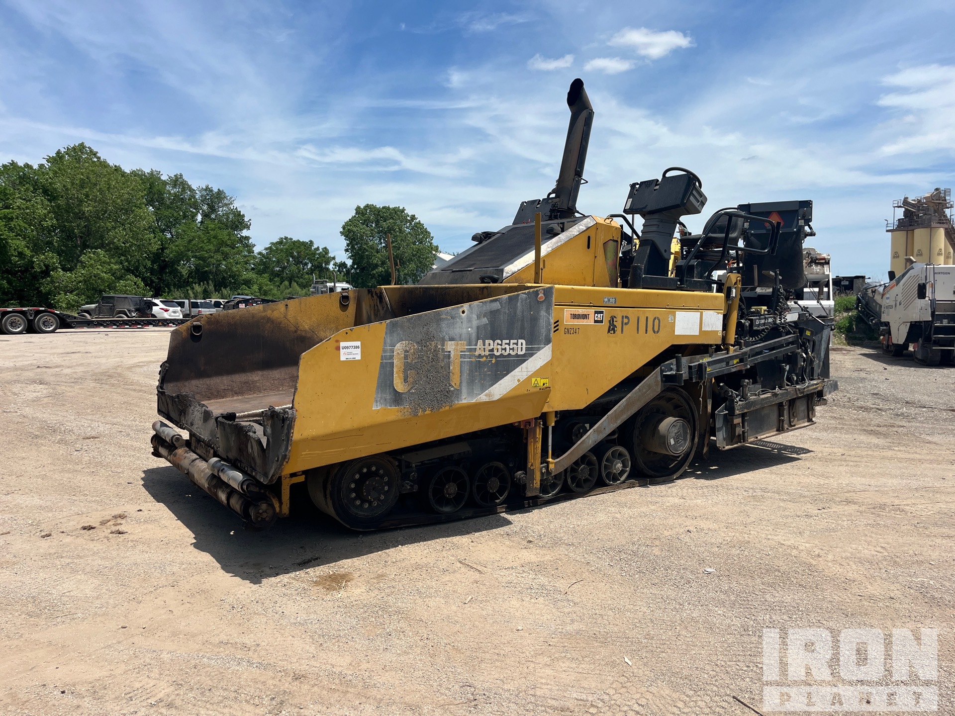 2010 Cat AP-655D Asphalt Paver
