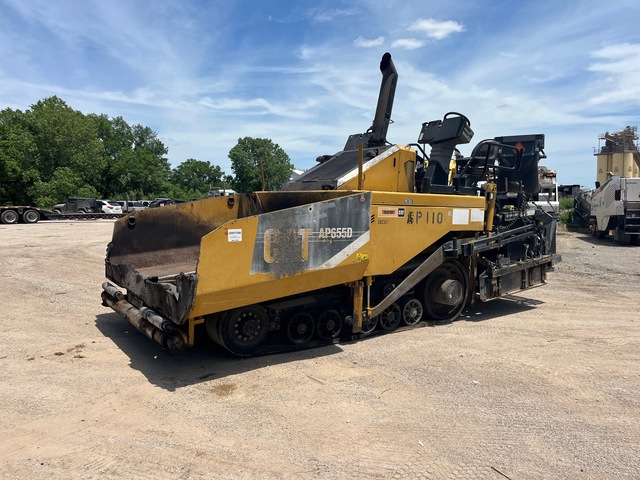 2010 Cat AP-655D Track Asphalt Paver 2010 Cat AP-655D Track Asphalt Paver