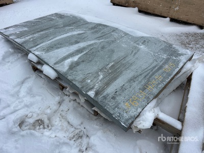 Quantity of (24) 48 in x 96 in Galvanized Steel Plates