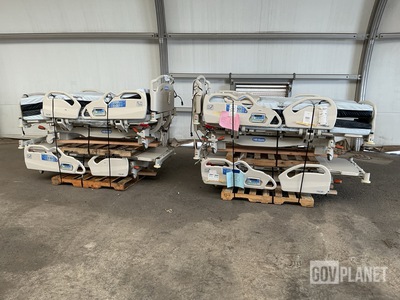 (4) Hill-Rom Hospital Beds