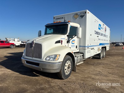 2011 Kenworth T370 6x4 Van Truck
