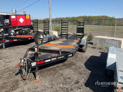 2021 Pratt CP0614 14 ft T/A Apparatuur aanhangwagen