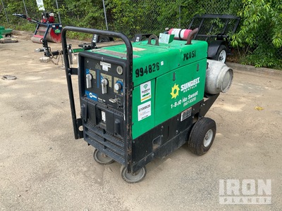 2017 Miller Bobcat 250 NTLP 250 A Skid-Mounted Multi-Process Engine Driven Welder