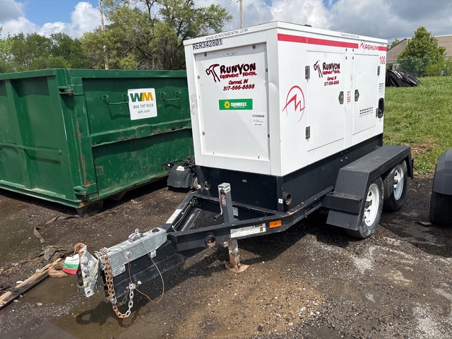 2013 Magnum MMG100 71 kW Mobile Generator Set