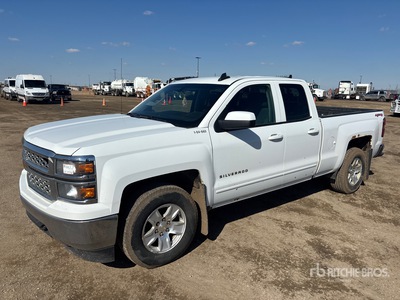 2015 Chevrolet Silverado 1500 LT 4x4 Extended Cab Pickup