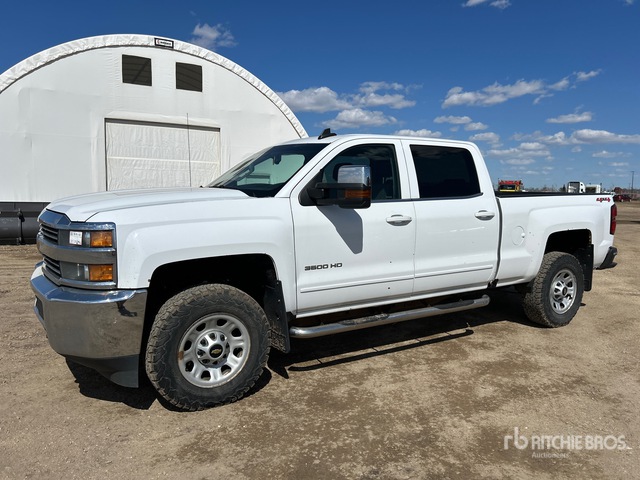 2017 Chevrolet Silverado 3500 Hd 2017 Chevrolet Silverado 3500Hd Lt 4X4 Crew Cab Pickup