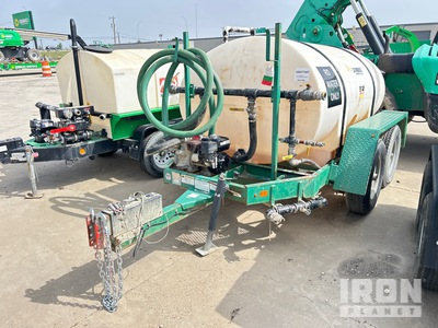 2018 Wylie EXP800SG 850 gal T/A Water Tank Trailer