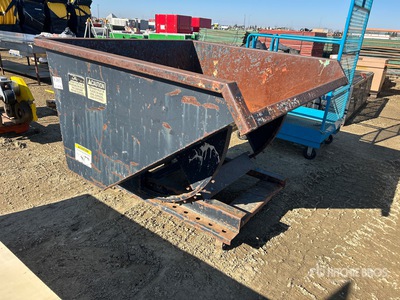 1.5 Yard Tilt Dumpster Bin Divers - Magasin, entrepôt, consommateur