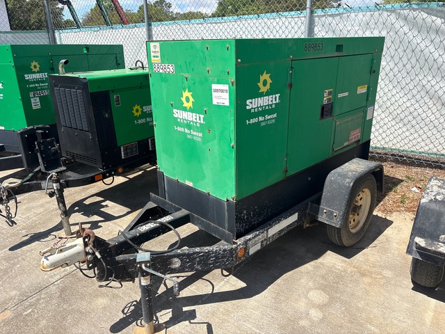 2016 Multiquip DCA-25SSIU4F 20 kW Mobile Generator Set 2016 Multiquip DCA-25SSIU4F 20 kW Mobile Generator Set