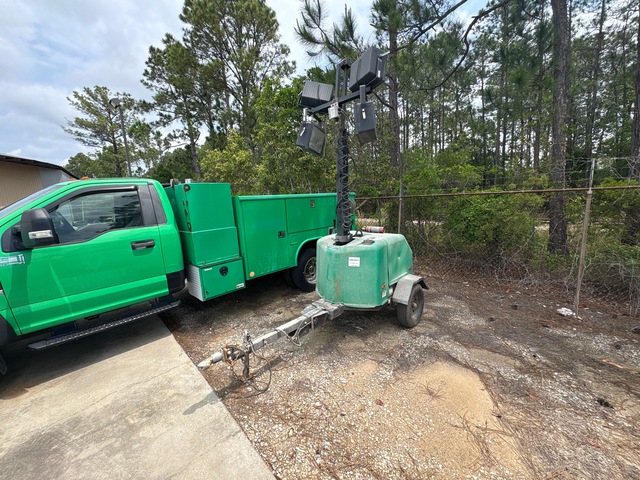 2018 Genie RL4 6 kW Light Tower