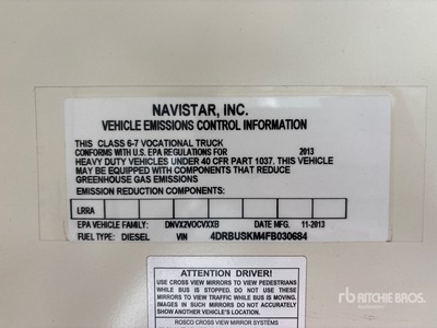 2015 International PB105 4x2 School Bus