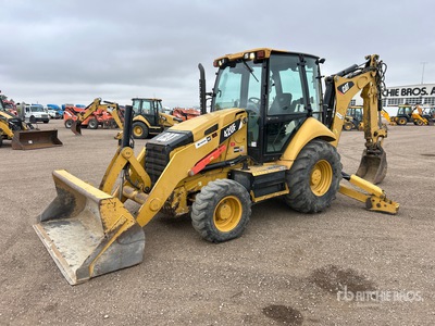 2014 Cat 420F 4x4 Retroexcavadora
