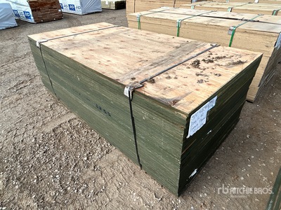 Quantity of (45) Plywood (Unused)