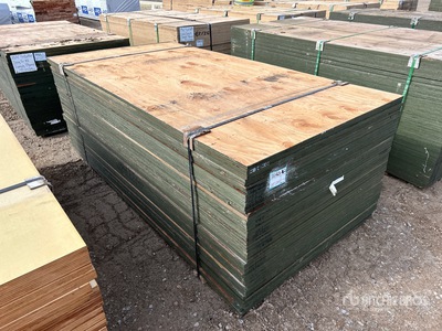 Quantity of (45) Plywood (Unused)