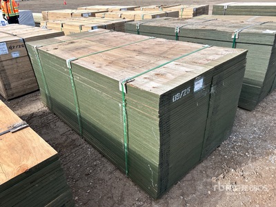 Quantity of (100) Plywood (Unused)