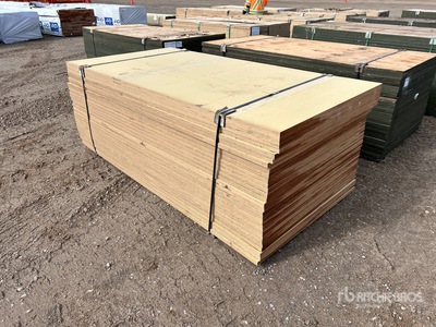 Quantity of (30) Plywood (Unused)