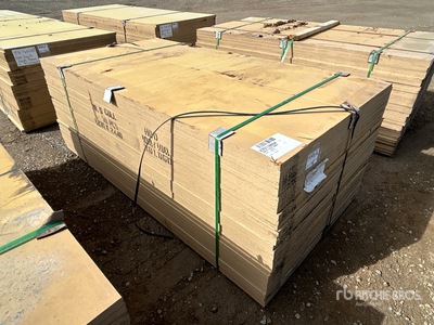 Quantity of (30) Plywood (Unused)