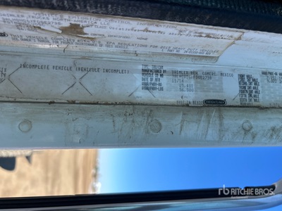 2015 Freightliner 122SD 6x4 Cab and Chassis