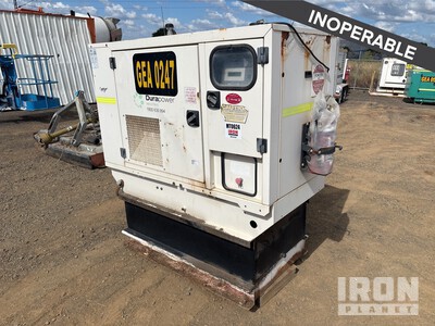 2010 FG Wilson P22-4 22 kVA Skid-Mounted Generator Set (Inoperable)