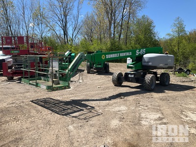2018 Genie S-65 4WD Dual Fuel Telescopic Boom Lift