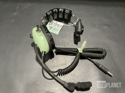 (65) David Clark 40523G-01 Headset-Microphones