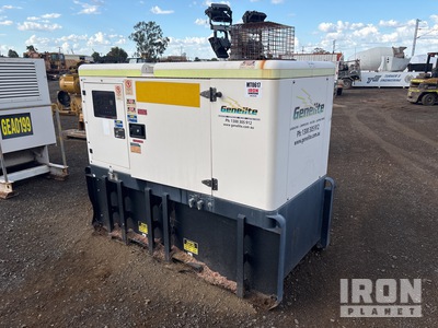 2020 Genlite MP10 10 kVA Skid-Mounted Generator Set (Inoperable)