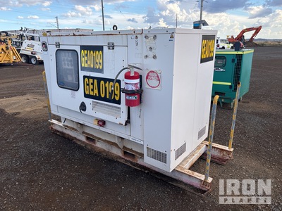 2004 FG Wilson P50E1 50 kVA Skid-Mounted Generator Set (Inoperable)