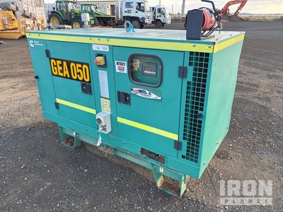 2018 Cummins C28D5 5.28 kVA Skid-Mounted Generator Set