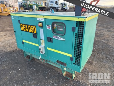 2018 Stamford C28D5 5.28 kVA Skid-Mounted 発電機セット (250-749 kw/310-950 kva) (Inoperable)