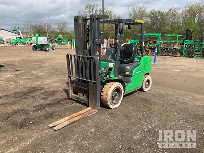2016 Mitsubishi FG30N 5500 lb Pneumatic Tire Forklift