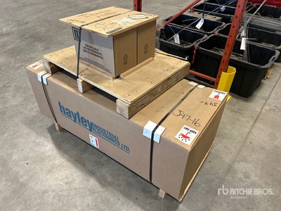 Quantity of Hayley Industrial Electronics Ltd Rectifier Relay Rack and Batteries